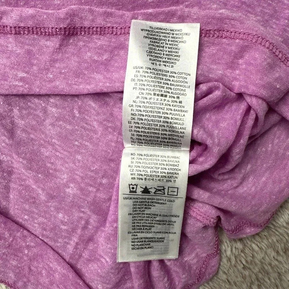 Fox Racing Women’s Resolve Raglan Tee Short Sleeve T-Shirt Lilac New - Picture 16 of 16